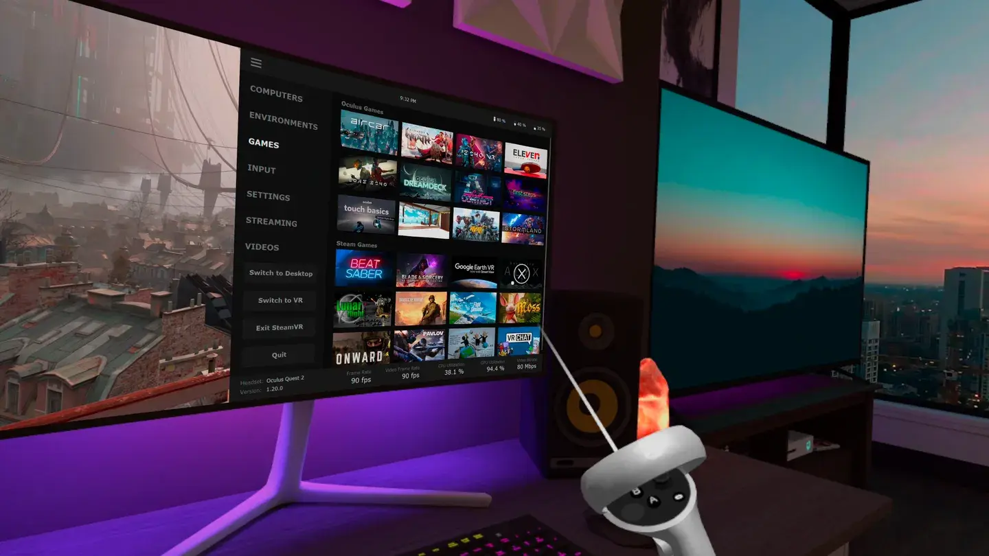 Virtual Desktop Header